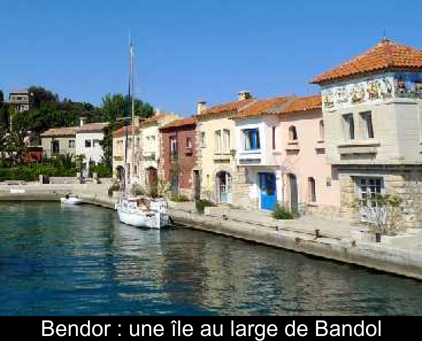 Bendor : une île au large de Bandol