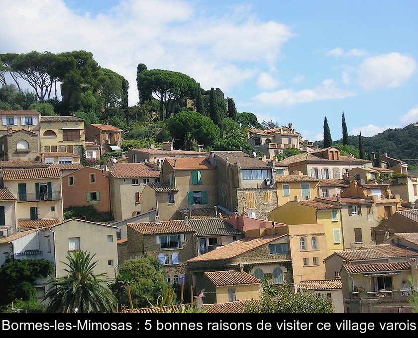 Bormes-les-Mimosas : un très beau village fleuri Bormes-les-Mimosas : un très beau village fleuri