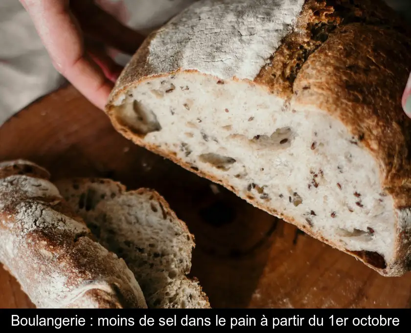 Boulangerie : moins de sel dans le pain à partir du 1er octobre