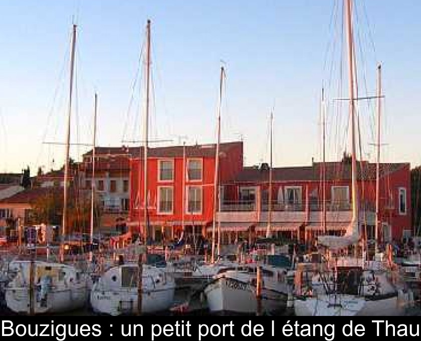 Bouzigues : un petit port de l'étang de Thau Bouzigues : un petit port de l'étang de Thau