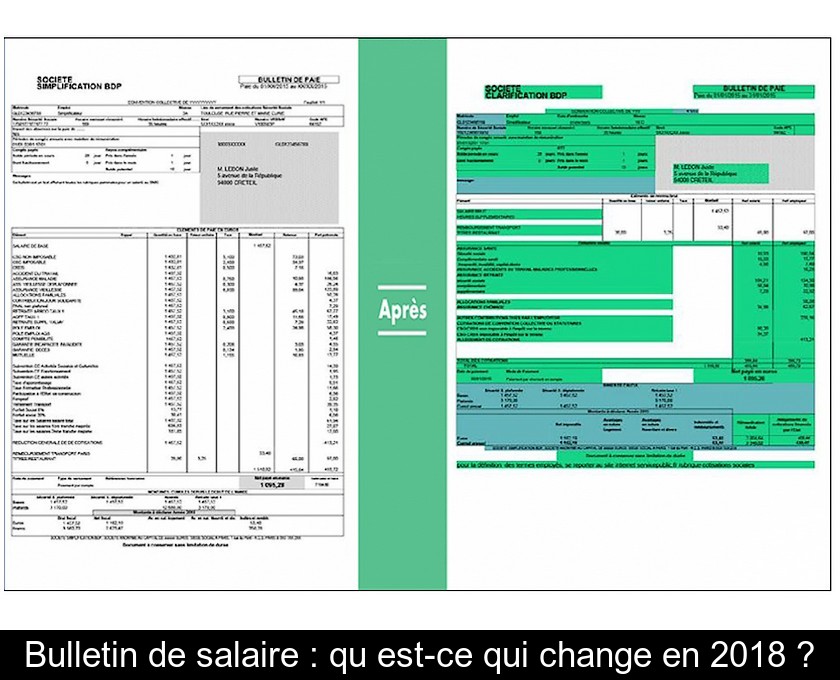 Bulletin de salaire : qu'est-ce qui change en 2018 ?