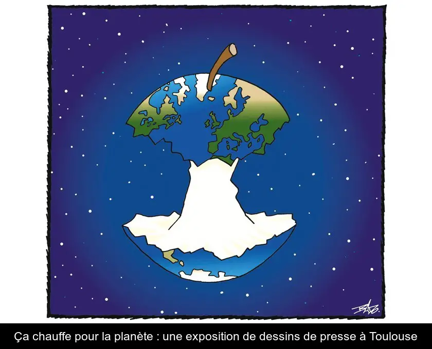 Ça chauffe pour la planète : une exposition de dessins de presse à Toulouse