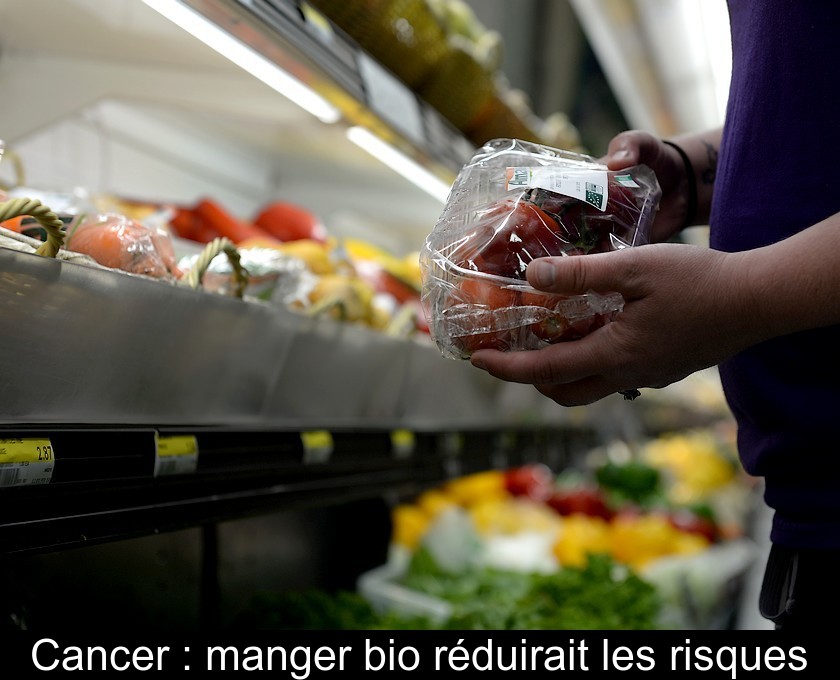 Cancer : manger bio réduirait les risques Cancer : manger bio réduirait les risques