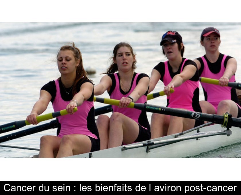 Cancer du sein : les bienfaits de l'aviron post-cancer