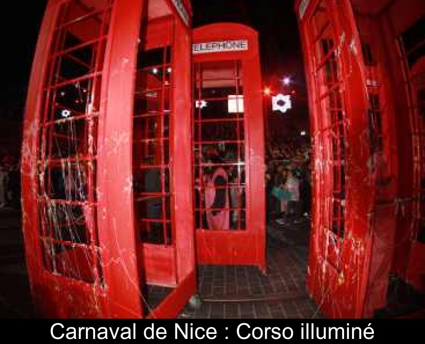 Carnaval de Nice : Corso illuminé