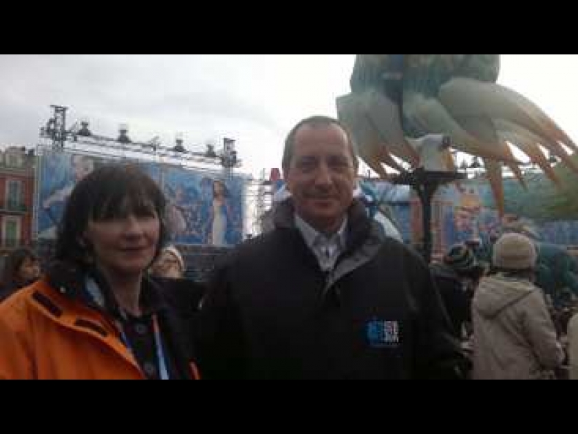 Carnaval de Nice : Interview du directeur de l'office du tourisme Carnaval de Nice : Interview du directeur de l'office du tourisme