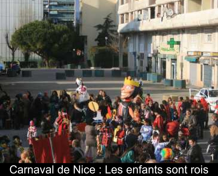 Carnaval de Nice : Les enfants sont rois