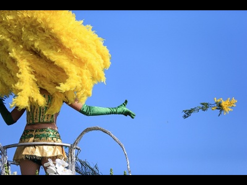 Carnaval de Nice, édition 2013 : Une bataille des fleurs entre modernité et tradition Carnaval de Nice, édition 2013 : Une bataille des fleurs entre modernité et tradition