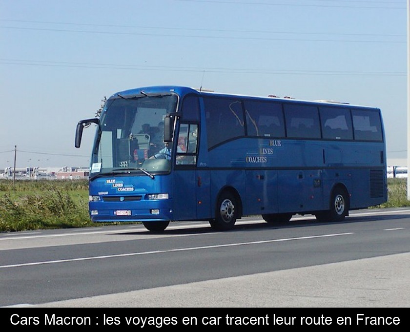 Cars Macron : les voyages en car tracent leur route en France Cars Macron : les voyages en car tracent leur route en France