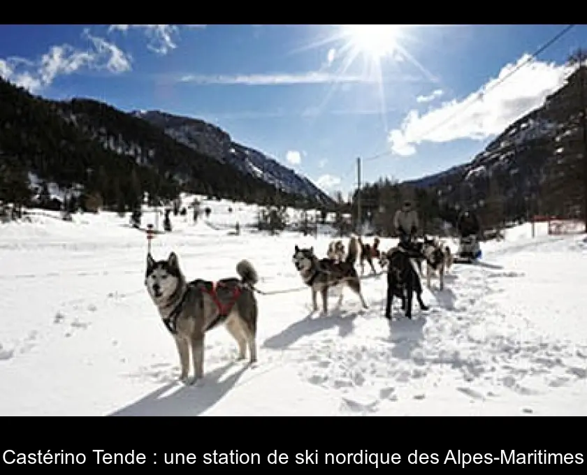 Castérino Tende : une station de ski nordique des Alpes-Maritimes