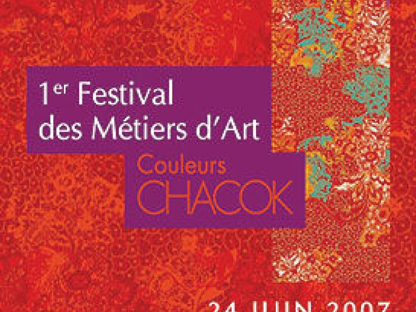 Chacok habille biot pour le festival des métiers d'art Chacok habille biot pour le festival des métiers d'art