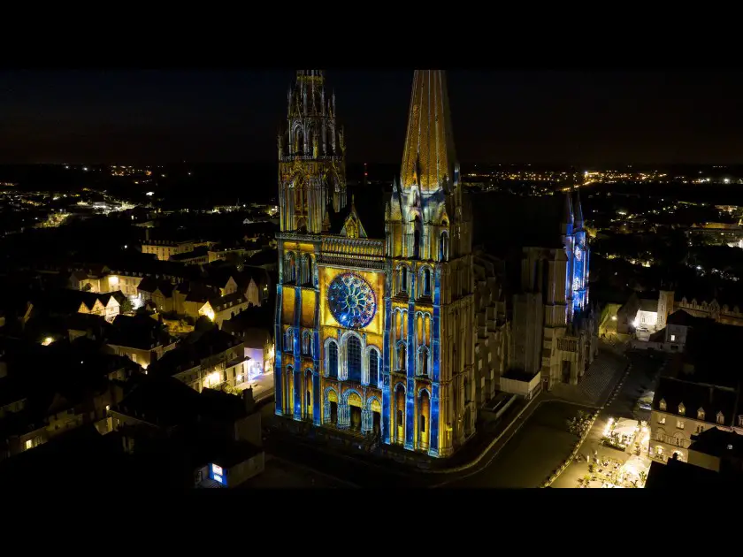 Chartres en lumières : de merveilleuses illuminations