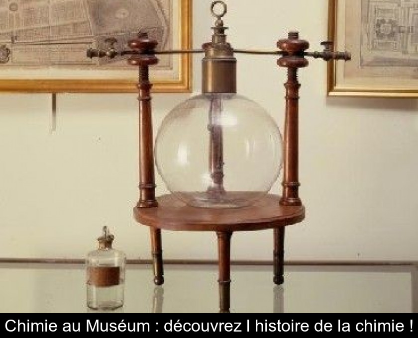 Chimie au Muséum : découvrez l'histoire de la chimie !