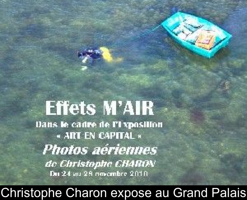 Christophe Charon expose au Grand Palais Christophe Charon expose au Grand Palais
