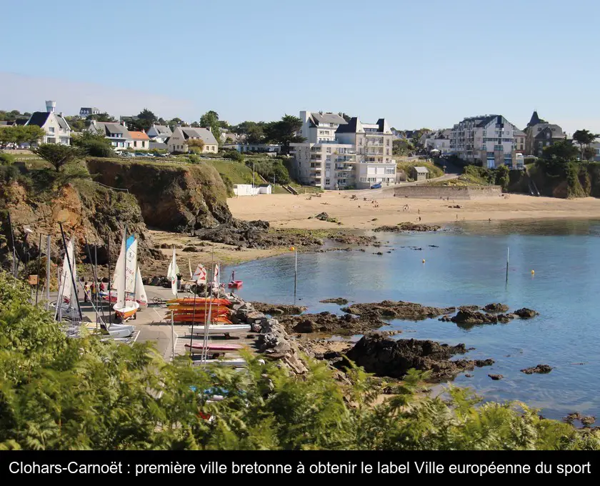 Clohars-Carnoët : première ville bretonne à obtenir le label Ville européenne du sport