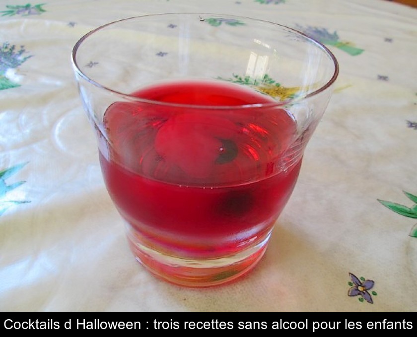 Recettes de cocktails d'halloween et de halloween