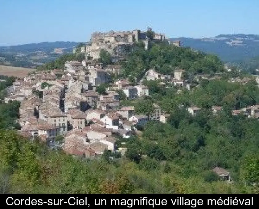 Cordes-sur-Ciel, un magnifique village médiéval