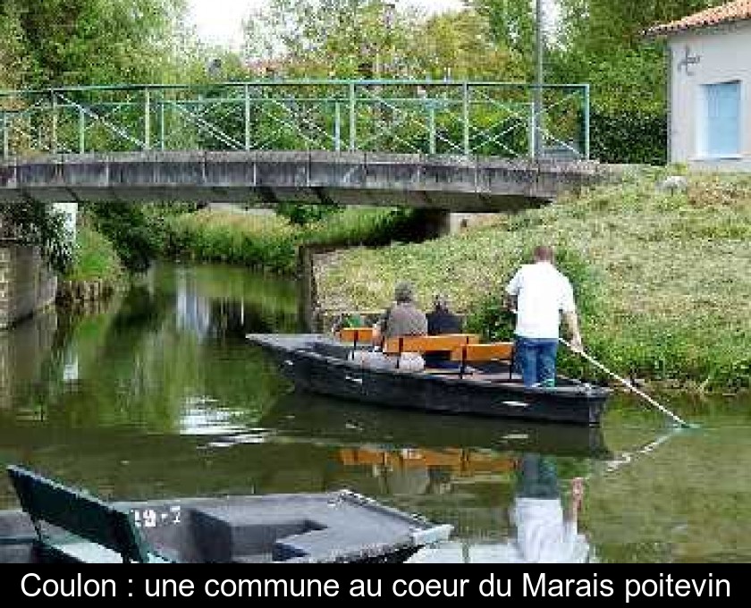 Coulon : une commune au coeur du Marais poitevin