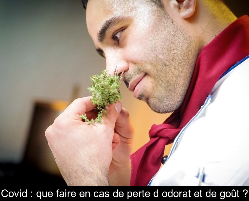 Covid : que faire en cas de perte d'odorat et de goût ? Covid : que faire en cas de perte d'odorat et de goût ?