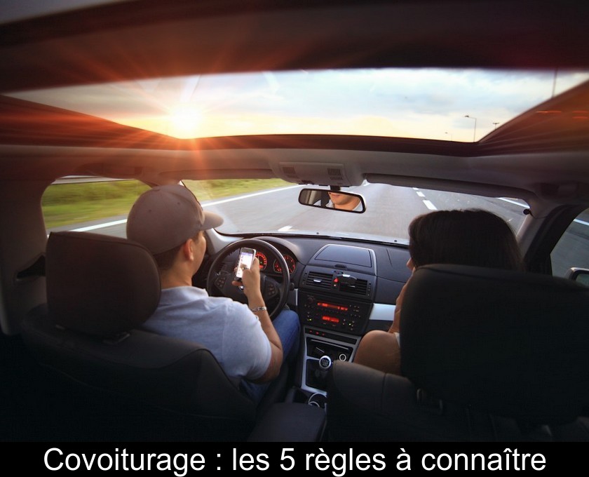 Covoiturage : les 5 règles à connaître