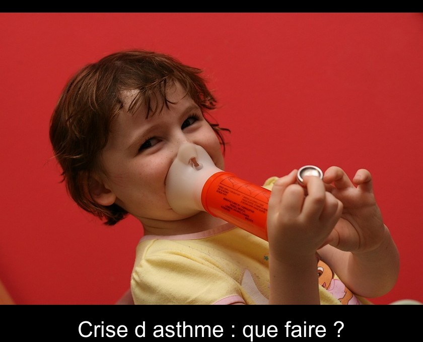 Crise d'asthme : que faire ? Crise d'asthme : que faire ?