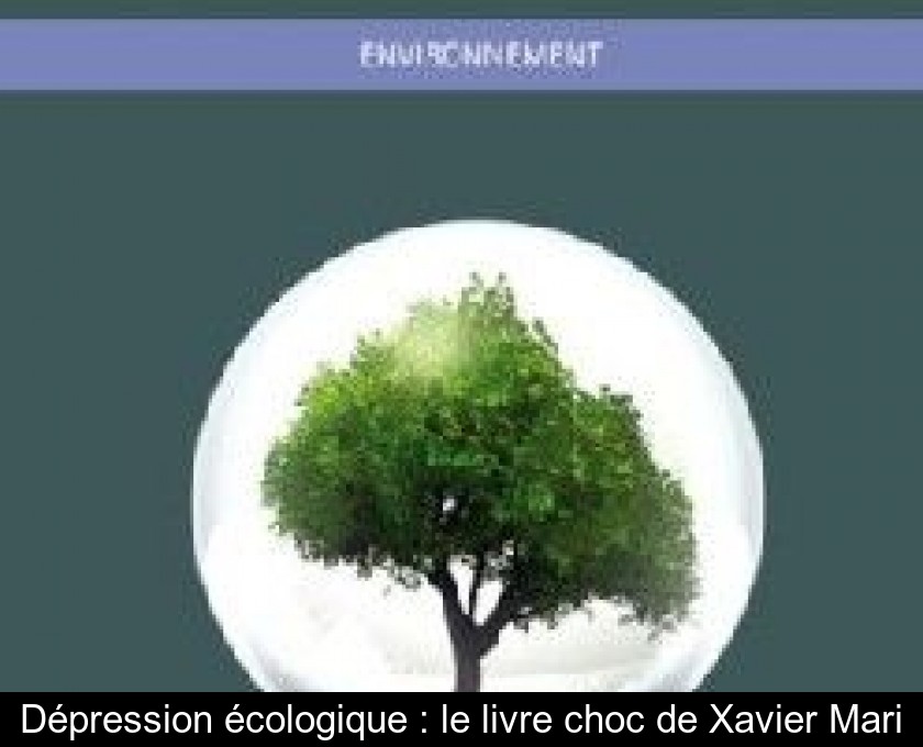 Dépression écologique : le livre choc de Xavier Mari Dépression écologique : le livre choc de Xavier Mari