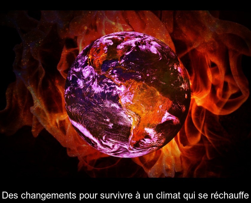Des changements pour survivre à un climat qui se réchauffe Des changements pour survivre à un climat qui se réchauffe