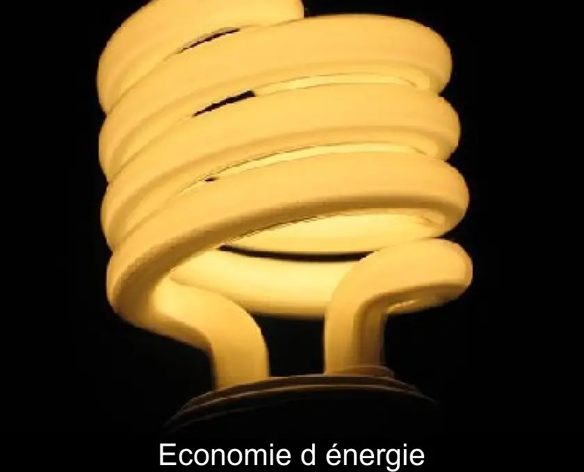 Economie d'énergie