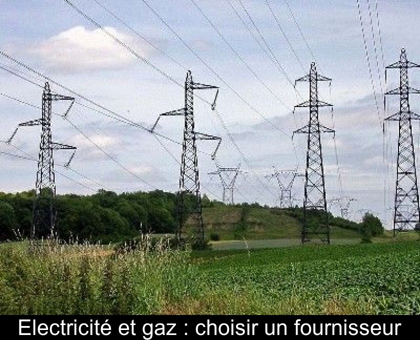 Electricité et gaz : choisir un fournisseur Electricité et gaz : choisir un fournisseur