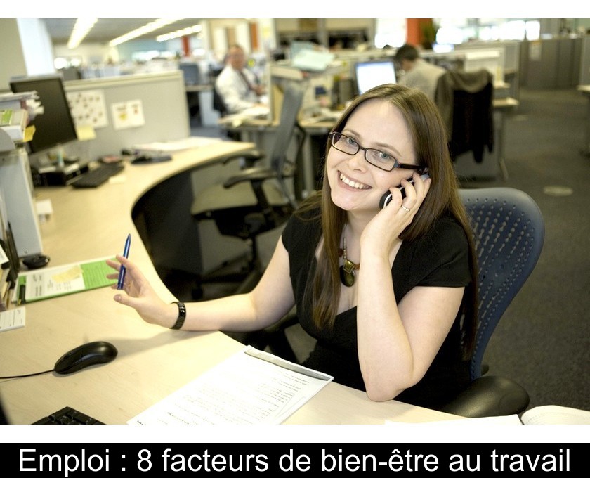 Emploi : 8 facteurs de bien-être au travail Emploi : 8 facteurs de bien-être au travail