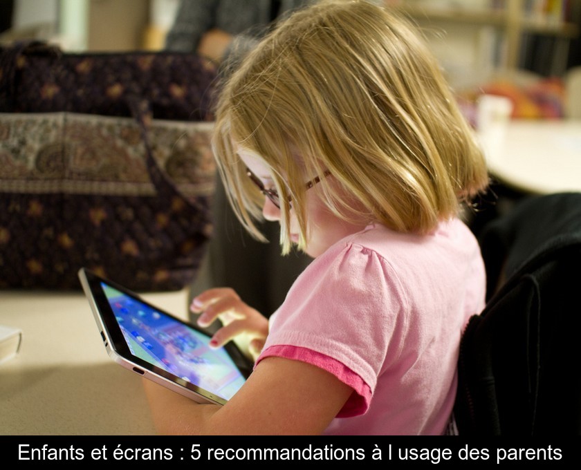 Enfants : 5 règles pour un bon usage de la tablette