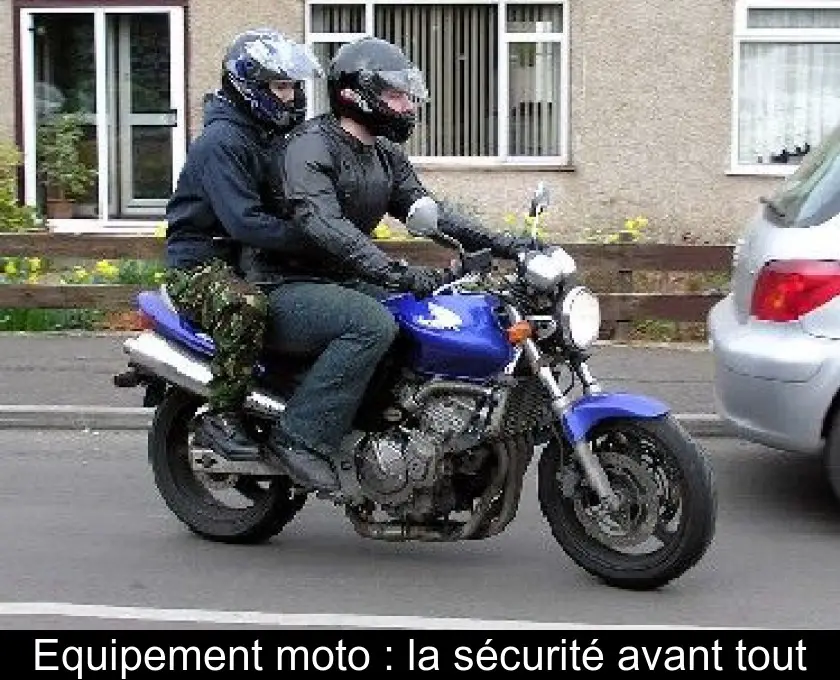 Equipement moto : la sécurité avant tout