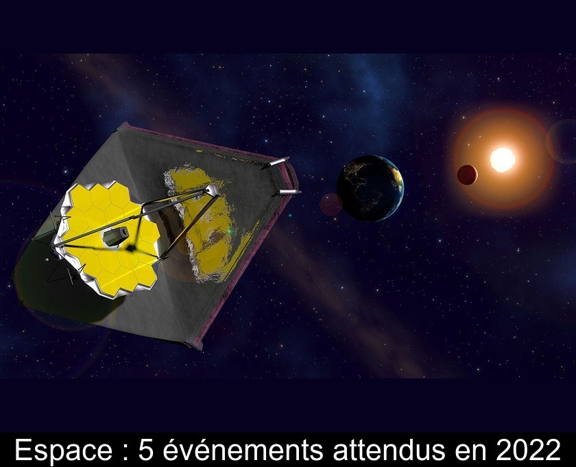 Espace : 5 événements attendus en 2022 Espace : 5 événements attendus en 2022