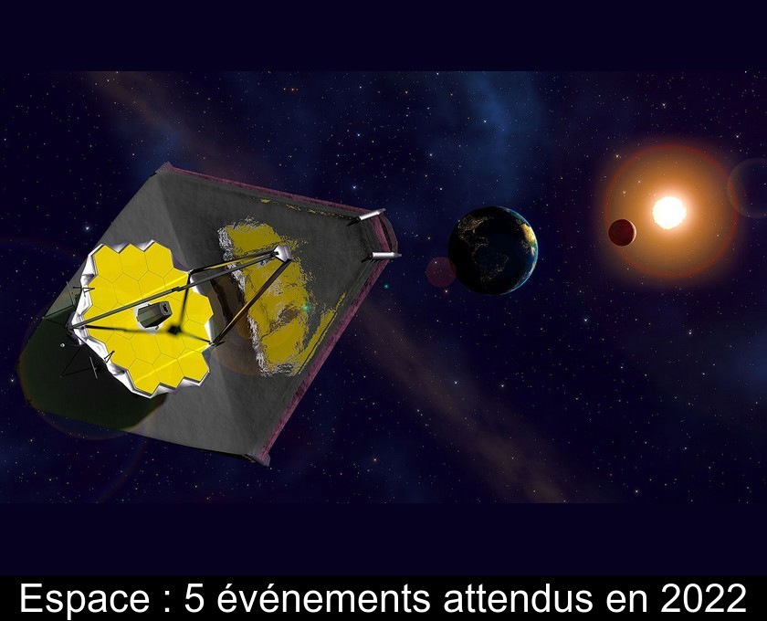 Espace : 5 événements attendus en 2022