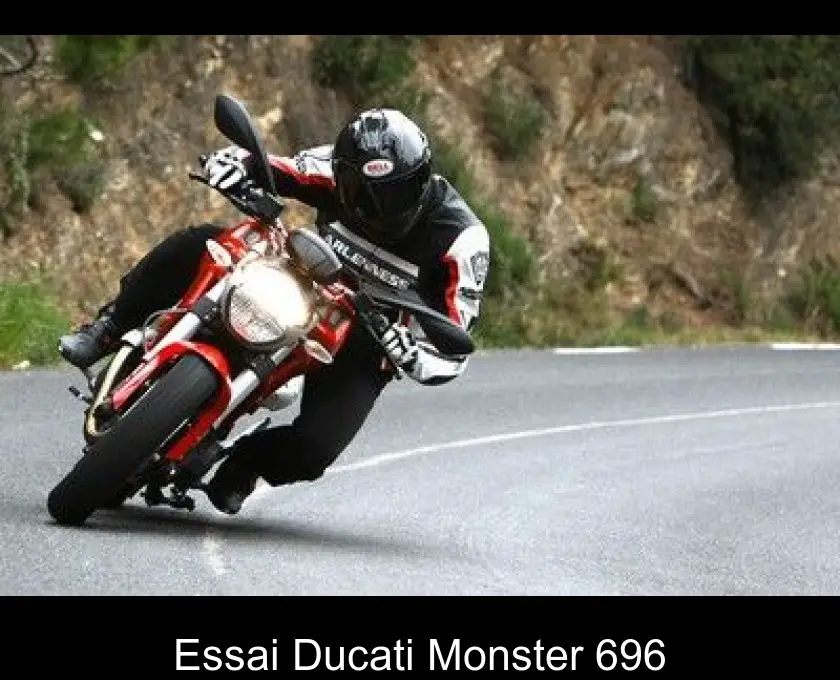 Essai Ducati Monster 696