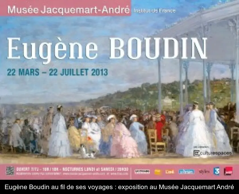 Eugène Boudin au fil de ses voyages : exposition au Musée Jacquemart André