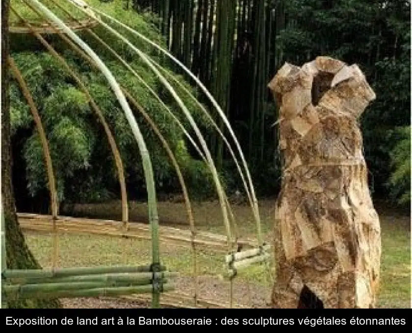 Exposition de land art à la Bambouseraie : des sculptures végétales étonnantes