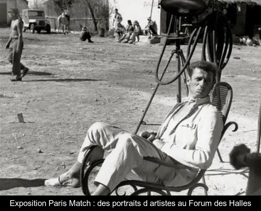 Exposition Paris Match : des portraits d'artistes au Forum des Halles