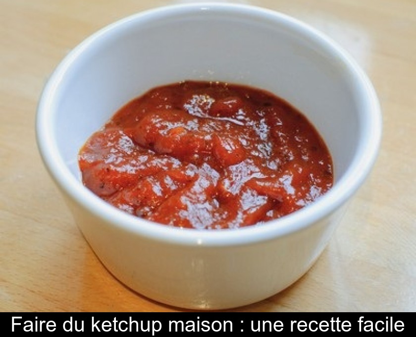Faire du ketchup maison : une recette facile Faire du ketchup maison : une recette facile