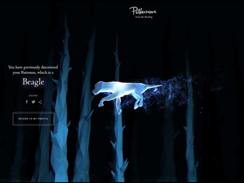 Fans de Harry Potter : découvrez votre patronus ! Fans de Harry Potter : découvrez votre patronus !