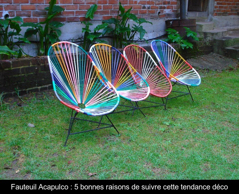 Fauteuil Acapulco : 5 bonnes raisons de suivre cette tendance déco Fauteuil Acapulco : 5 bonnes raisons de suivre cette tendance déco