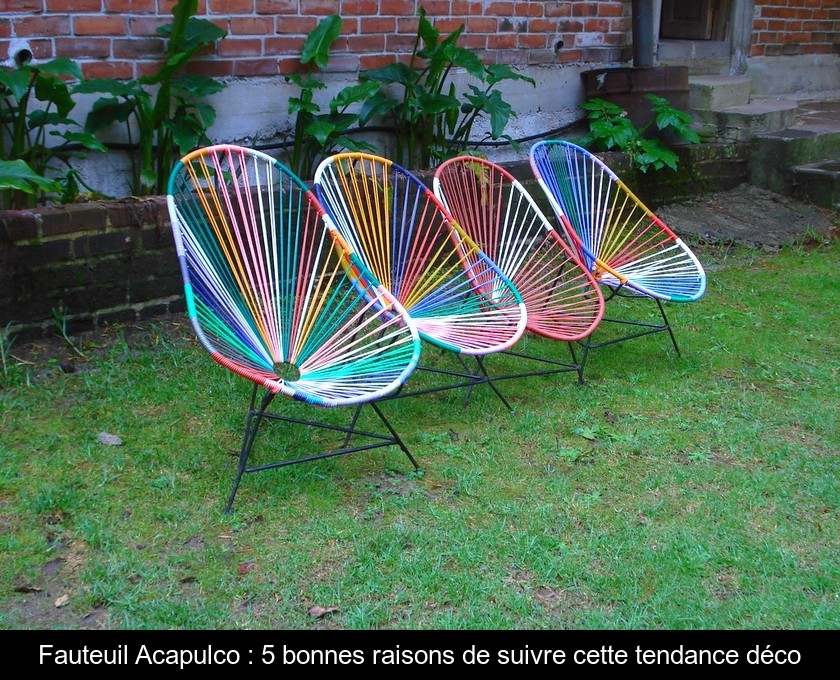 Fauteuil Acapulco : 5 bonnes raisons de suivre cette tendance déco