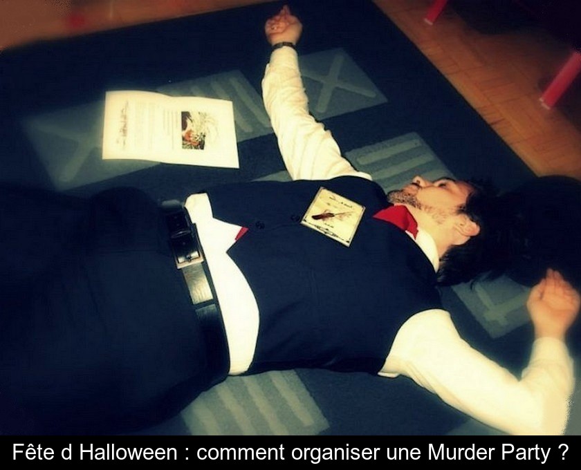Fête d'Halloween : comment organiser une Murder Party ?