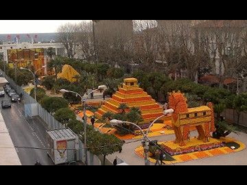 Fête du Citron à Menton : du côté des coulisses Fête du Citron à Menton : du côté des coulisses