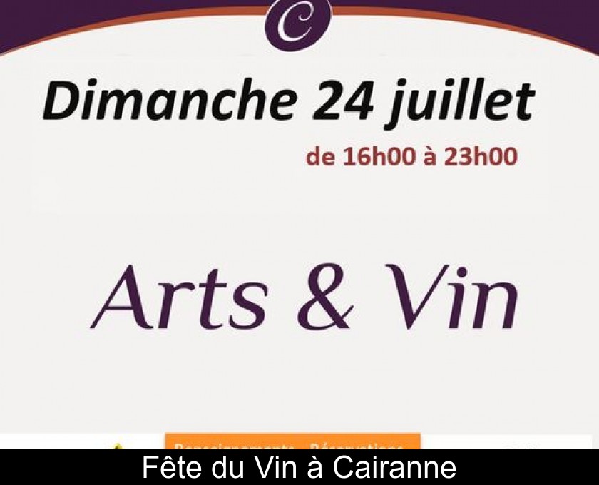 Fête du Vin à Cairanne