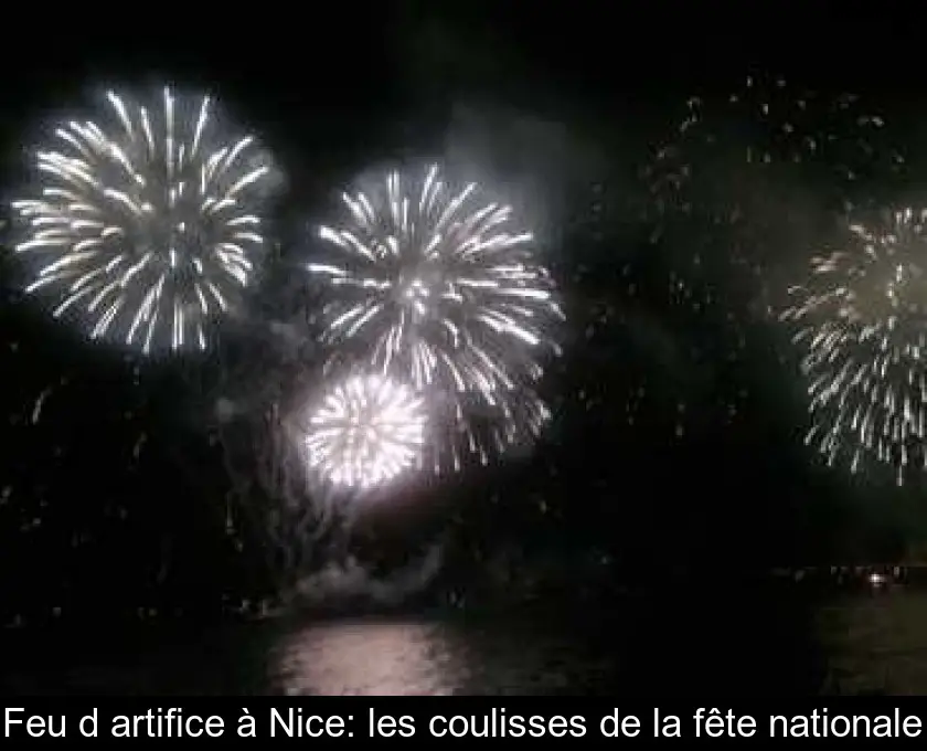Feu d'artifice à Nice: les coulisses de la fête nationale