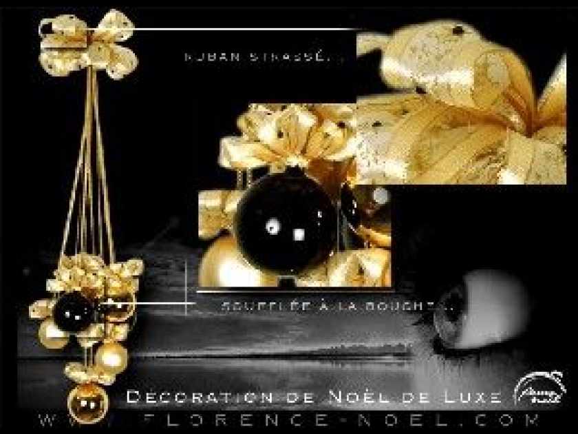 Florence Noel, des décorations de Noël haute couture Florence Noel, des décorations de Noël haute couture