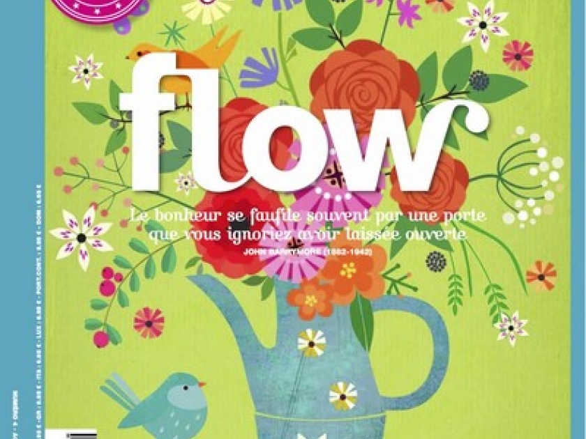 Flow Magazine : un magazine feel good et créatif Flow Magazine : un magazine feel good et créatif