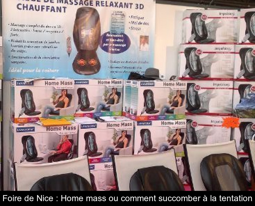 Foire de Nice : Home mass ou comment succomber à la tentation Foire de Nice : Home mass ou comment succomber à la tentation