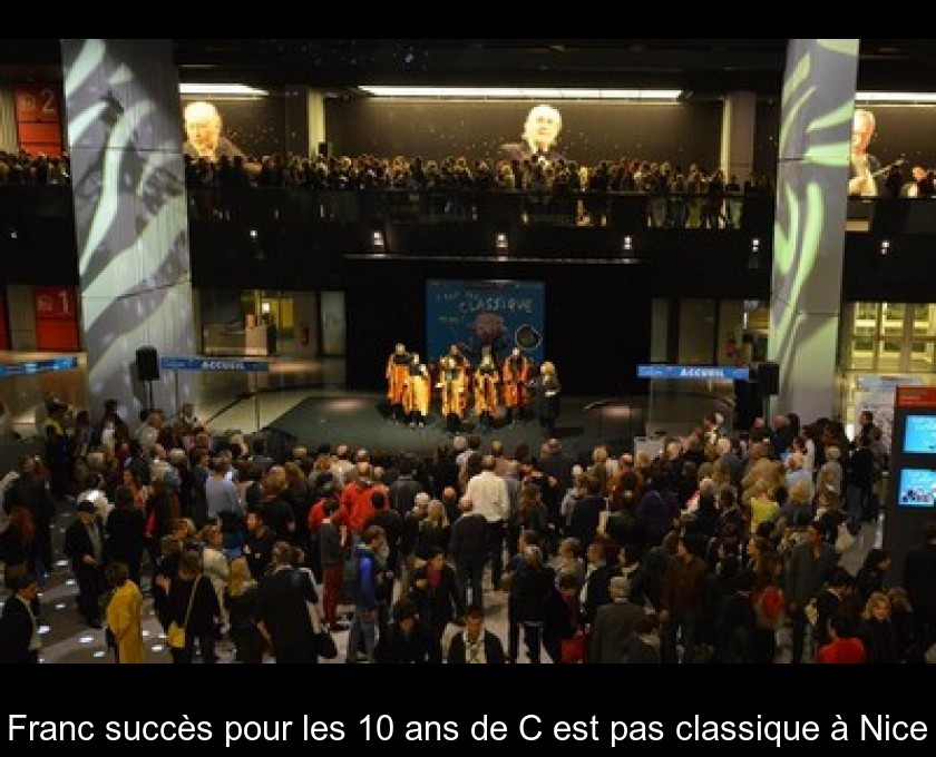 Franc succès pour les 10 ans de C'est pas classique à Nice Franc succès pour les 10 ans de C'est pas classique à Nice